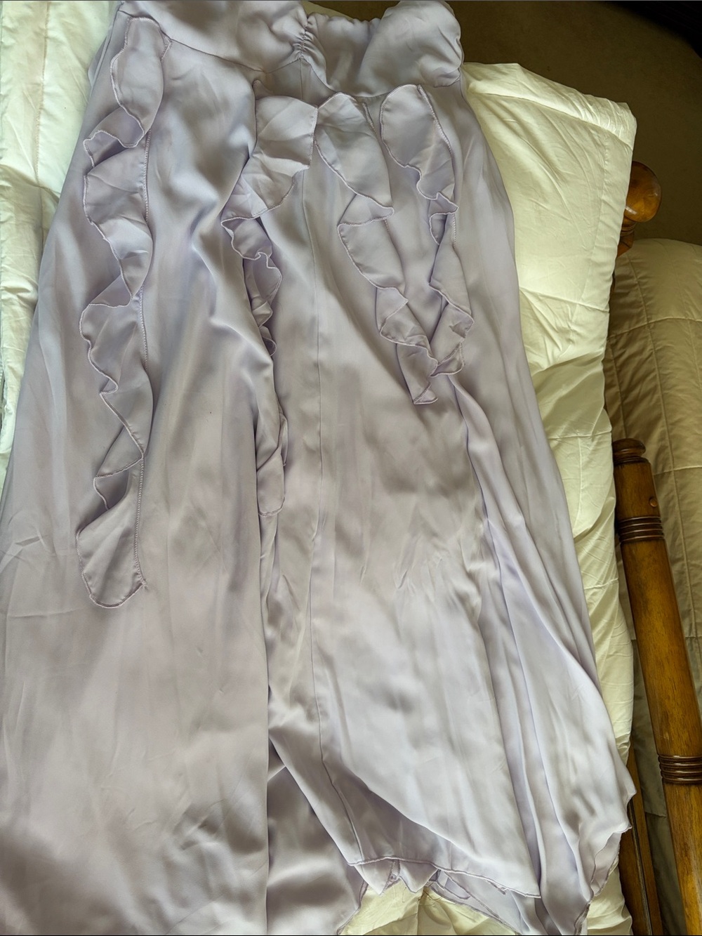 Peppermayo Lavender Ruffle dress